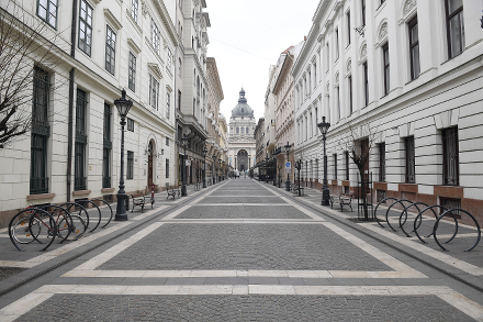 Budapest koronavírus Zrínyi utca