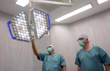 Felújították a miskolci kórház műtőblokkjait
