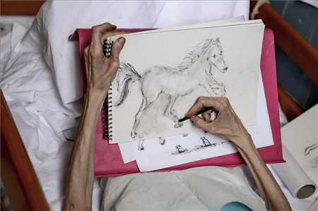 Hospice világnap rajzolás Hospice világnap rajzolás