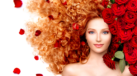 Rózsavirág haj