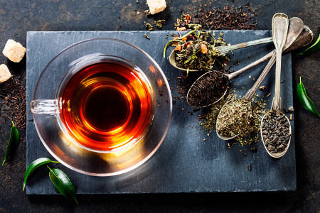 Tea gyógynövények kanalak