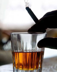 alkohol, cigaretta, Alzheimer-kór megelőzés