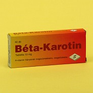 Béta-Karotin tabletta, 40 db